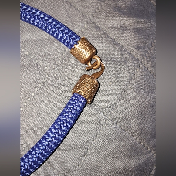 BOHO CHIC EUC WOMEN'S CORD AND CIRCLE LIFE CHARM NECKLACE - Picture 5 of 6